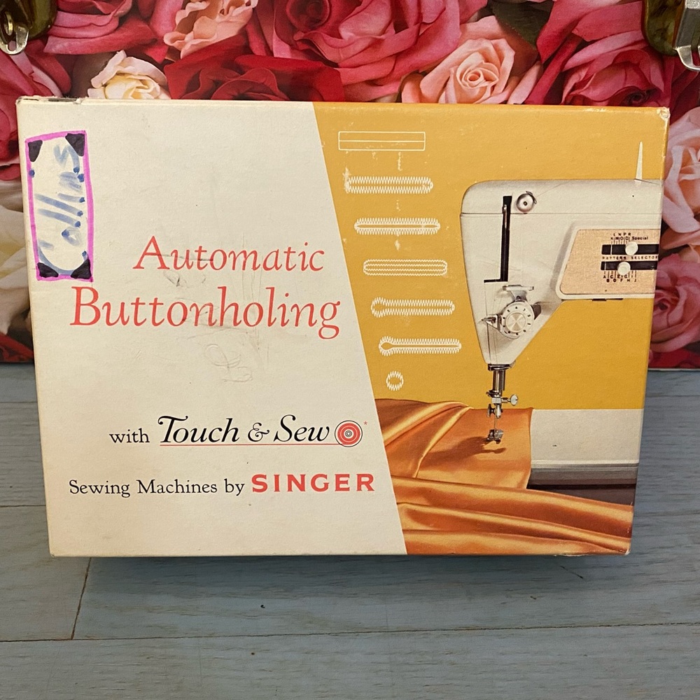🧵Singer Automatic Buttonholing🧵